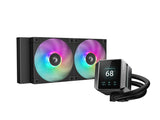 Течност за ладење Deepcool MYSTIQUE 240 ARGB со LCD екран, сите Intel/AMD процесор