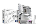 МБ Gigabyte Z890 AORUS ELITE WIFI7 ICE LGA1851 DDR5 9200MHz OC/4xM.2/BT 5.4/2.5Gb/PCIe5.0/HDMI/DP