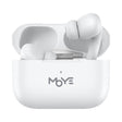 Слушалки MOYE Aurras 3 ANC TWS бели со безжично полнење
