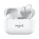Слушалки MOYE Aurras 3 ANC TWS бели со безжично полнење