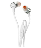Слушалки JBL T290 со микрофон сиви