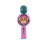 Микрофон со Bluetooth караоке OTL - НОВ Paw Patrol Skye LED