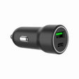 USB универзален полнач за автомобил Gembird 20W PD двоен USB тип C+A