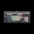 Тастатура A4 Bloody Gaming B950 Механичка RGB Warrior Сиво-кафеава Прекинувач