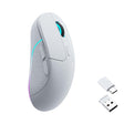 Безжичен глушец Keychron M3 со 1000Hz RGB позадинско осветлување 69g - бело