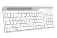 Тастатура A4 FK25 Мултимедијална USB бела