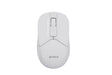 Безжичен глушец A4 FG12S, тивок USB, бел