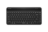 Тастатура A4 FBK30 со двоен режим, безжична и Bluetooth, тивка, црна