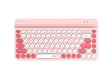 Тастатура A4 FBK30 со двоен режим, безжична и Bluetooth, Raspberry
