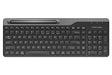 Тастатура A4 FBK25 со двоен режим, безжична и Bluetooth, црна