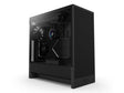 ATX куќиште за средно кула NZXT H5 Flow Black (2024) со USB 3.2, тип-C, 2x 120mm (F120Q)