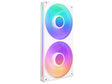 Вентилатор во куќиште 240x120mm NZXT F240 RGB CORE Бела Еднокадарска 2000 вртежи во минута