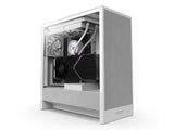 ATX куќиште за средно кула NZXT H5 Flow бело (2024) со USB 3.2, тип-C, 2x 120mm (F120Q)