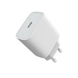 Универзален USB полнач за напојување Platinet Type-C PD 20W бел