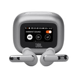 Слушалки JBL Live Beam 3 Bluetooth ANC со микрофон, сребрени