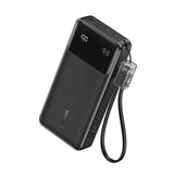 Напојувач Anker PowerCore A1384 30W 20K (со USB-C кабел) црна