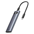 Надворешен решетка USB 3.1 за M.2 драјв NVMe Baseus FlyJoy вселенски сив