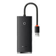USB HUB 3.0 4-портен Baseus Lite серија, црна
