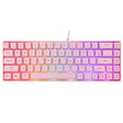 Тастатура White Shark Gaming Ronin 60% RGB Розова