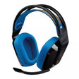 Слушалки Logitech G535 Lightspeed Безжични слушалки за игри, црно-сини