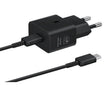 Samsung супер брз полнач 45W тип-C црн со кабел