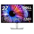 Монитор 27" Dell U2724DE UltraSharp QHD 2560x1440 IPS120Hz HDMI/2xDP/USB-C/3xUSB/Поставка за адаптер/RJ45