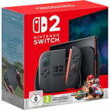Konsola Nintendo Switch 2 e Zezë EU e Kuqe/Blu me Paketën Mario Kart World