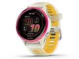 Garmin Smartwatch Forerunner 570 42mm Малина алуминиум со проѕирна коска/манго лента