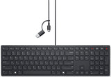 Тастатура Dell Multimedia Collaboration KB525C Pro USB-C црна