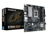 MB Gigabyte B760M D3HP LGA1700 DDR5 5600MHz OC/SATA3/2xM.2/USB3.2/Gbit LAN/PCIe 4.0/VGA/HDMI/DP