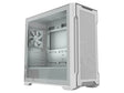 ATX Micro куќиште Gigabyte C102 GLASS ICE со 2 USB 3.0, 2 вентилатори од 120mm, бело