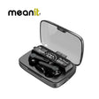 Слушалки MeanIT B400 TWS Bluetooth со микрофон, црни