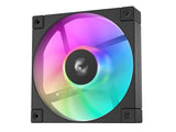 Вентилатор во куќиште 120x120x25 Deepcool FD12 ARGB 2050 вртежи во минута Супер тивок LED црно