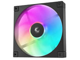 Вентилатор во куќиште 140x140x25 Deepcool FD 14 ARGB 1650 вртежи во минута Супер тивок LED црно