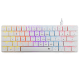 Тастатура White Shark Gaming Nagamaki Механичка RGB Бела Црвена Прекинувач
