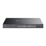 TP-Link Switch Omada 28-портен гигабитен L2+ управуван со 24-портен PoE+ TL-SG3428MP