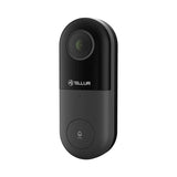 Паметно WiFi видео ѕвонче за врата Tellur Full HD 1080p IP54 црно