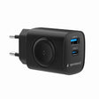 Karikues me energji USB 2në1 për Apple Watch + Telefon Gembird 20W i Zi