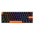 Тастатура Baracuda Gaming Dolphin Црна Механичка RGB Сина Прекинувачка