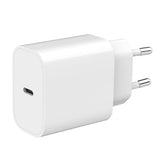 USB универзален полнач за напојување Gembird 20W тип C бел