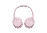 Слушалки Sony WH-CH720NP Bluetooth безжични со поништување на бучава, розови
