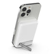 Моќен багер Belkin Q20i Wireless 5K Magnetic со Stand 5000mAh White
