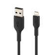 Kabllo 2.0 USB-A në Lightning 2m Belkin Boost e zezë