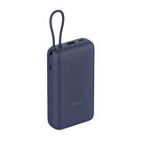 Power Bank Xiaomi Mi 33W 20000mAh USB-C me Kabllo të Integruar, Blu