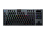 Тастатура Logitech Gaming G915 X TKL Безжична RGB Механичка Тактилна Црна