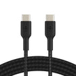 Кабел USB-C до USB-C 2м Belkin Boost Braided Black