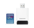 Безбедна дигитална Samsung 128GB SDXC PRO Plus 180R/130W U3 V30 со читач на картички