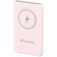 Моќен багер Verbatim Charge'N'Go магнетен безжичен 5000mAh розов