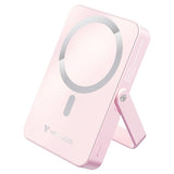 Power Bank Verbatim Charge'n'Go with Stand 10000mAh Magnetic Wireless Charging Pink