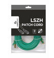 Patch кабел S/FTP 15m Cat6A LSZH Gembird Green